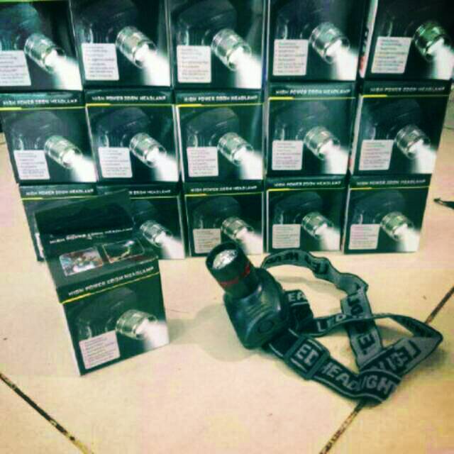 Headlamp Senter kepala Camping Gunung Outdoor