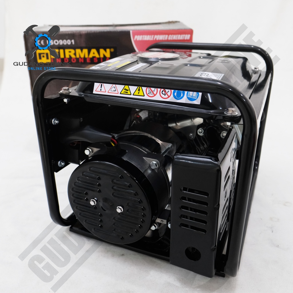 Genset Firman FPG1500 EC II 1000Watt / Generator Bensin 4Tak Firman FPG 1500 EC Black Series