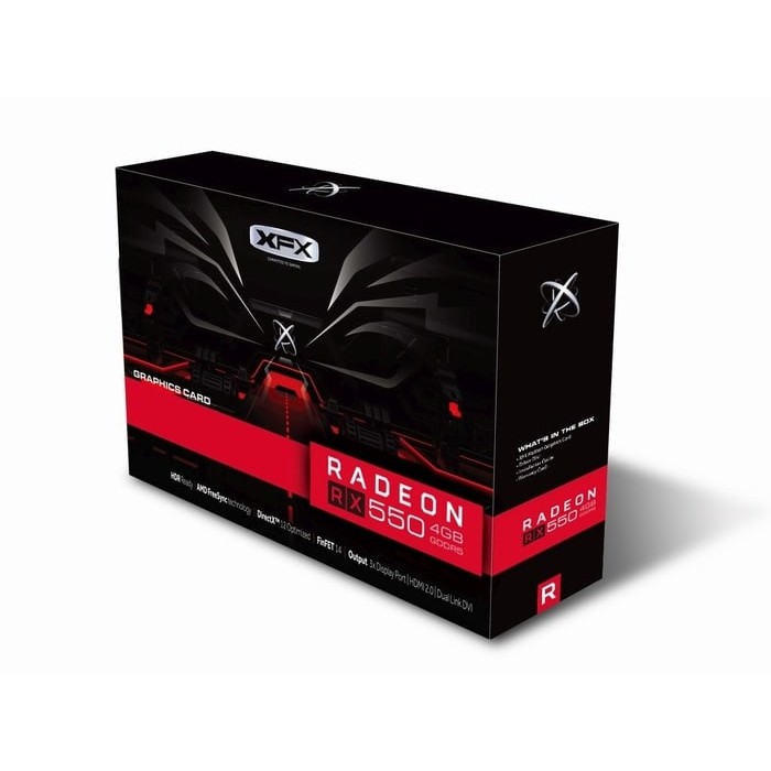XFX Radeon RX 550 4GB DDR5 - RX-550P4SFG5