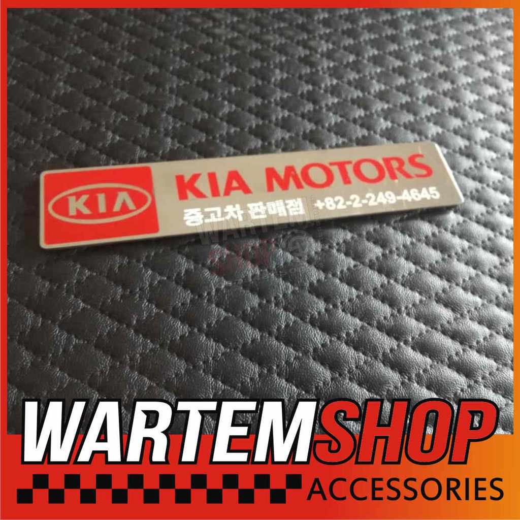 EMBLEM MOBIL STAINLESS LONG KIA MOTOR
