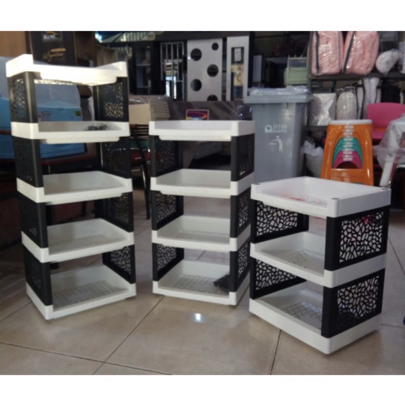 Rak Susun Plastik Serbaguna RSTK 4 Susun