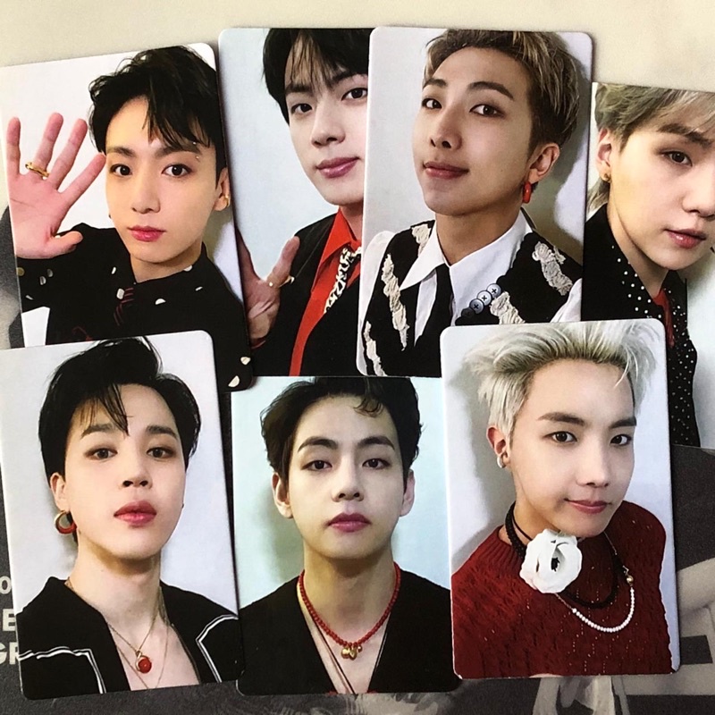 [UNOFFICIAL] BUTTERFUL EVENT BTS LUCKY DRAW ARMY PHOTOCARD