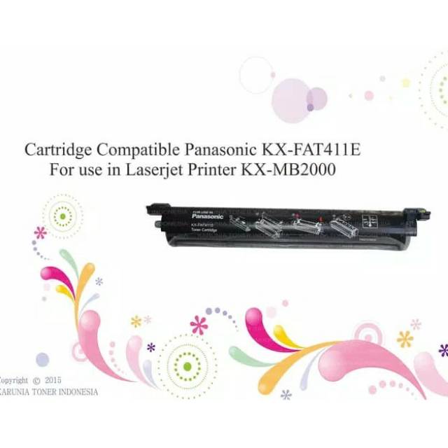 Toner Cartridge KX-FAT411e for KX-MB1900 KX-MB2000 KX-MB2010 KX-MB2025 KX-MB2030 KX-MB2062