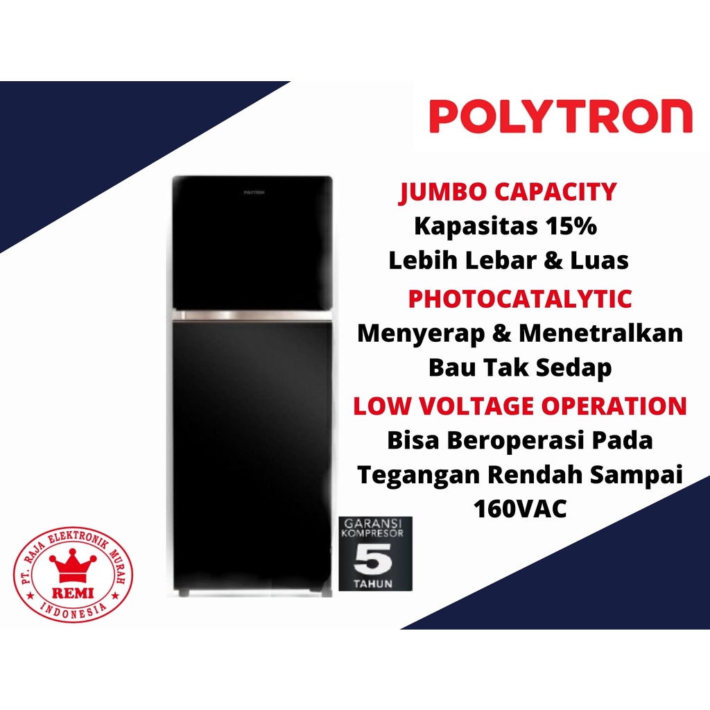 Jual Kulkas Polytron Prw Mnx Prw Mnr Lemari Es Pintu Prw