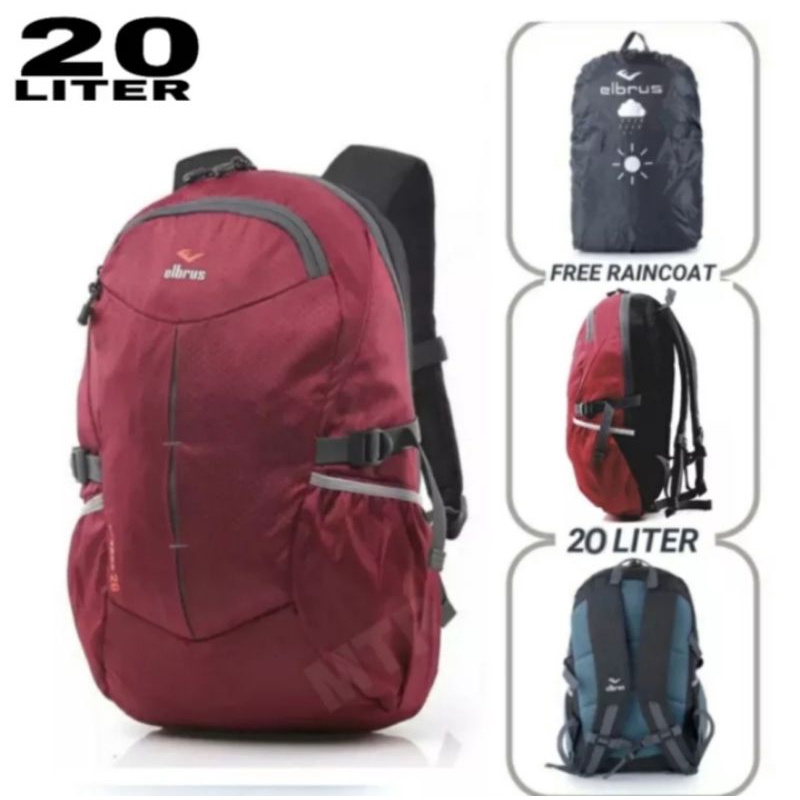 TAS RANSEL PRIA ELBRUS ORIGINAL 20ltr//TAS SEKOLAH SD-SMP-SMA