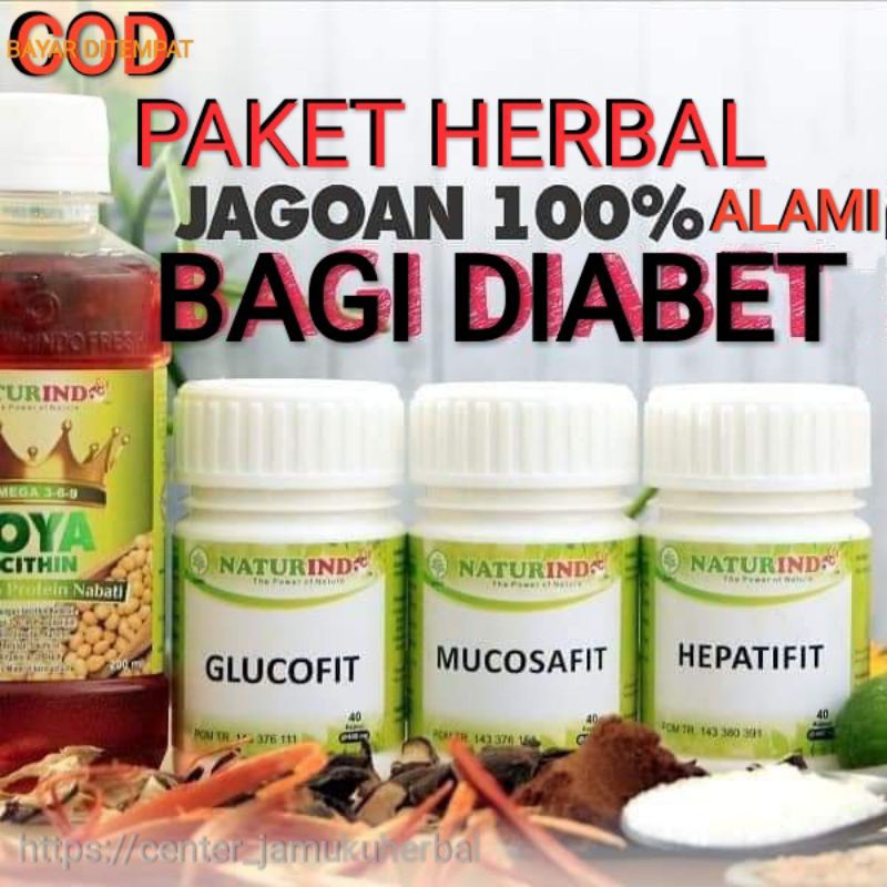 PAKET OBAT HERBAL DIABETES KERING DAN BASAH.HERBAL NATURINDO