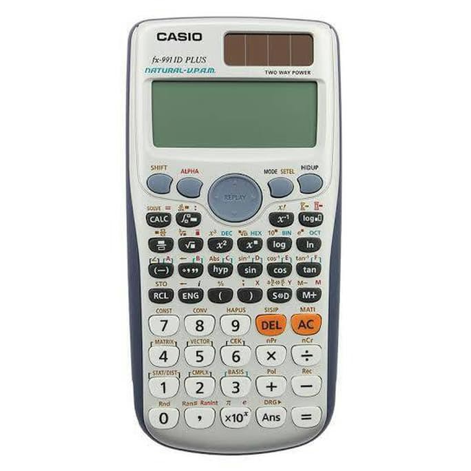 

Promo CASIO FX-991ID PLUS - Kalkulator Ilmiah Terlaris