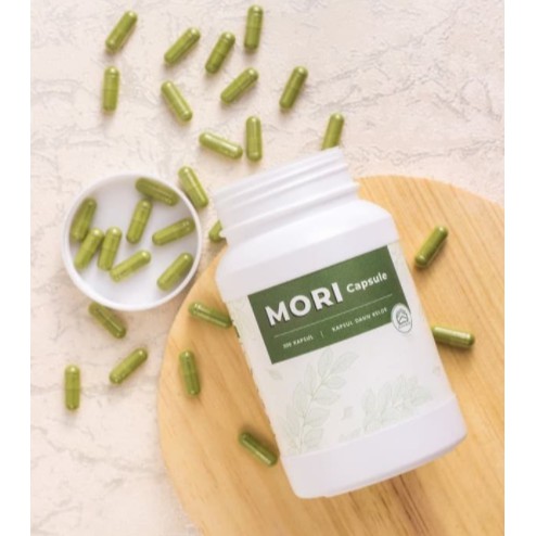 Mori Capsule - Isi 60 Kapsul Daun Kelor (Moringa)