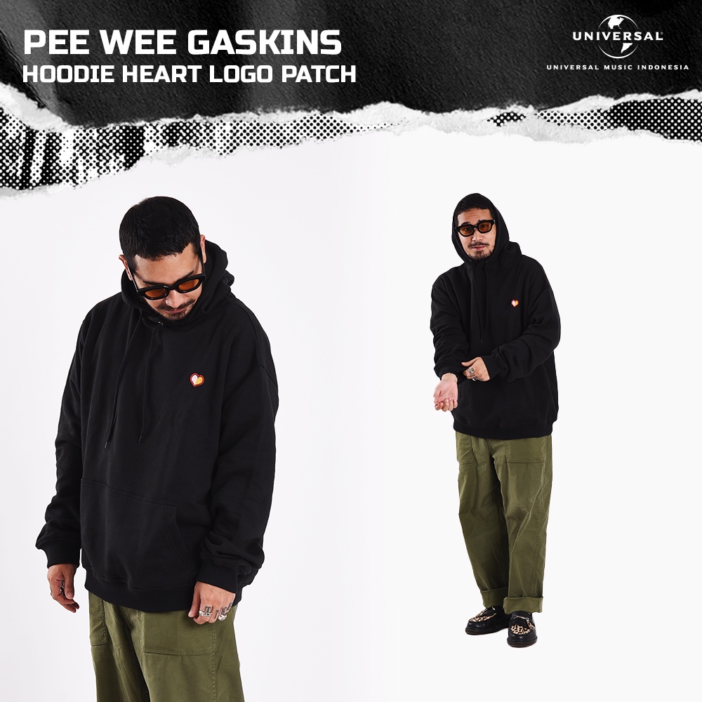 Pee Wee Gaskins - Hoodie Heart Logo Patch