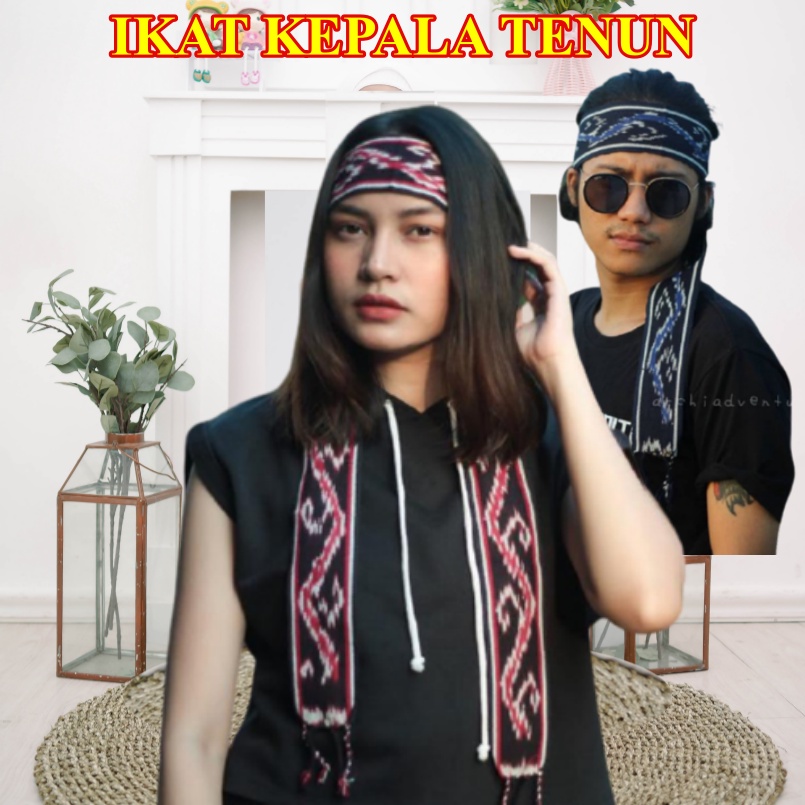 Jual Ikat Kepala Tenun Etnik Troso Jepara Aksesoris Fashion Ikat Kepala Tenun Etnik Shopee