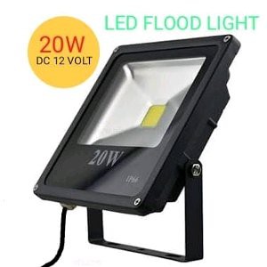 W DC12VOLT LAMPU SOROT LED BUAT AKI SOLAR CELL MOBIL MOTOR Bagus