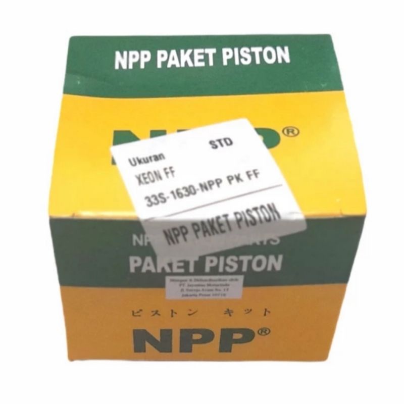 Piston kit YAMAHA XEON os STD NPP paket piston untuk Xeon