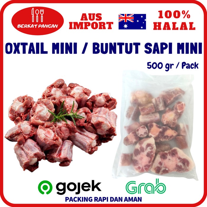 Oxtail Mini / Buntut Sapi Mini 500gr