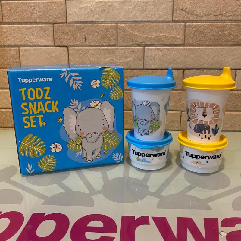 Alat makan bayi Tod's Snack set Tupperware