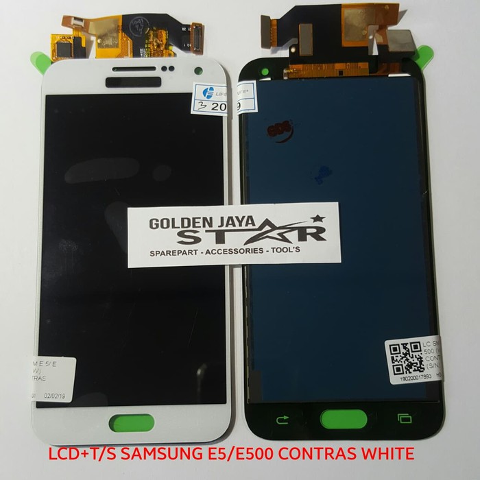 LCD SAMSUNG E500 CONTRAS + TS GALAXY E5