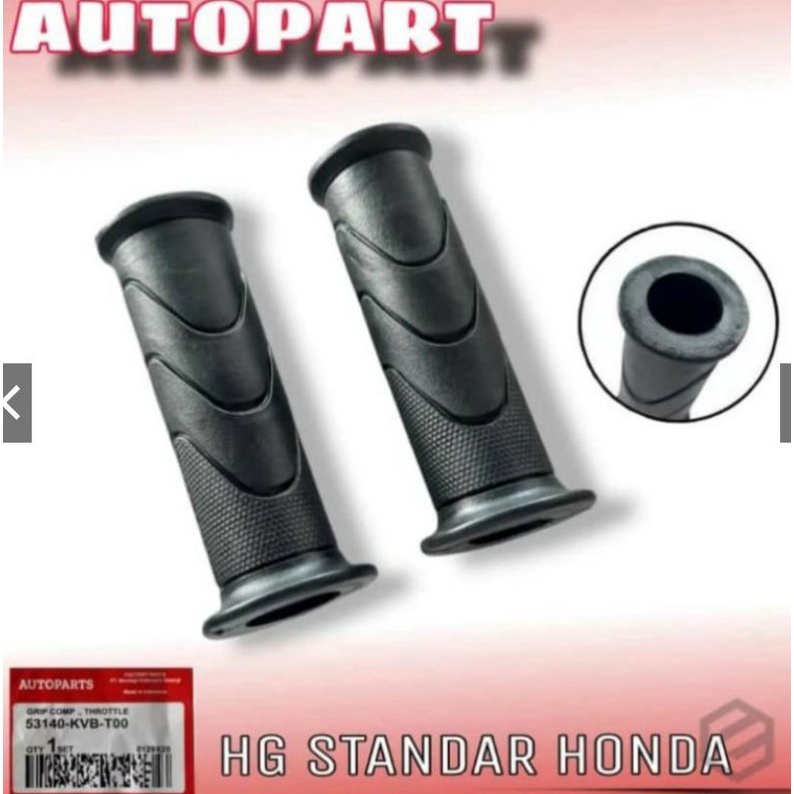 handgrip standar polos metic Honda / PCX / beat /Vario / Scoopy / nmax dll