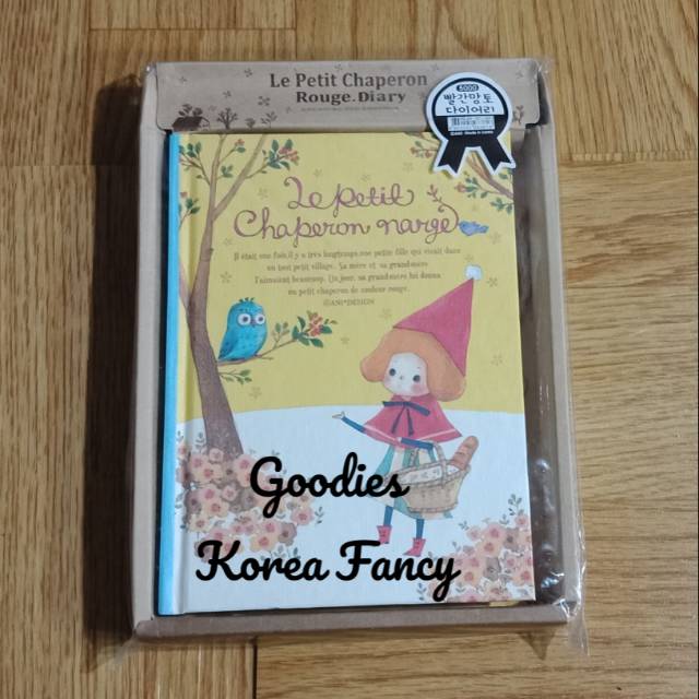 

Schedule Diary Le Petit Chaperon No Year Ori Korea Ready Stock
