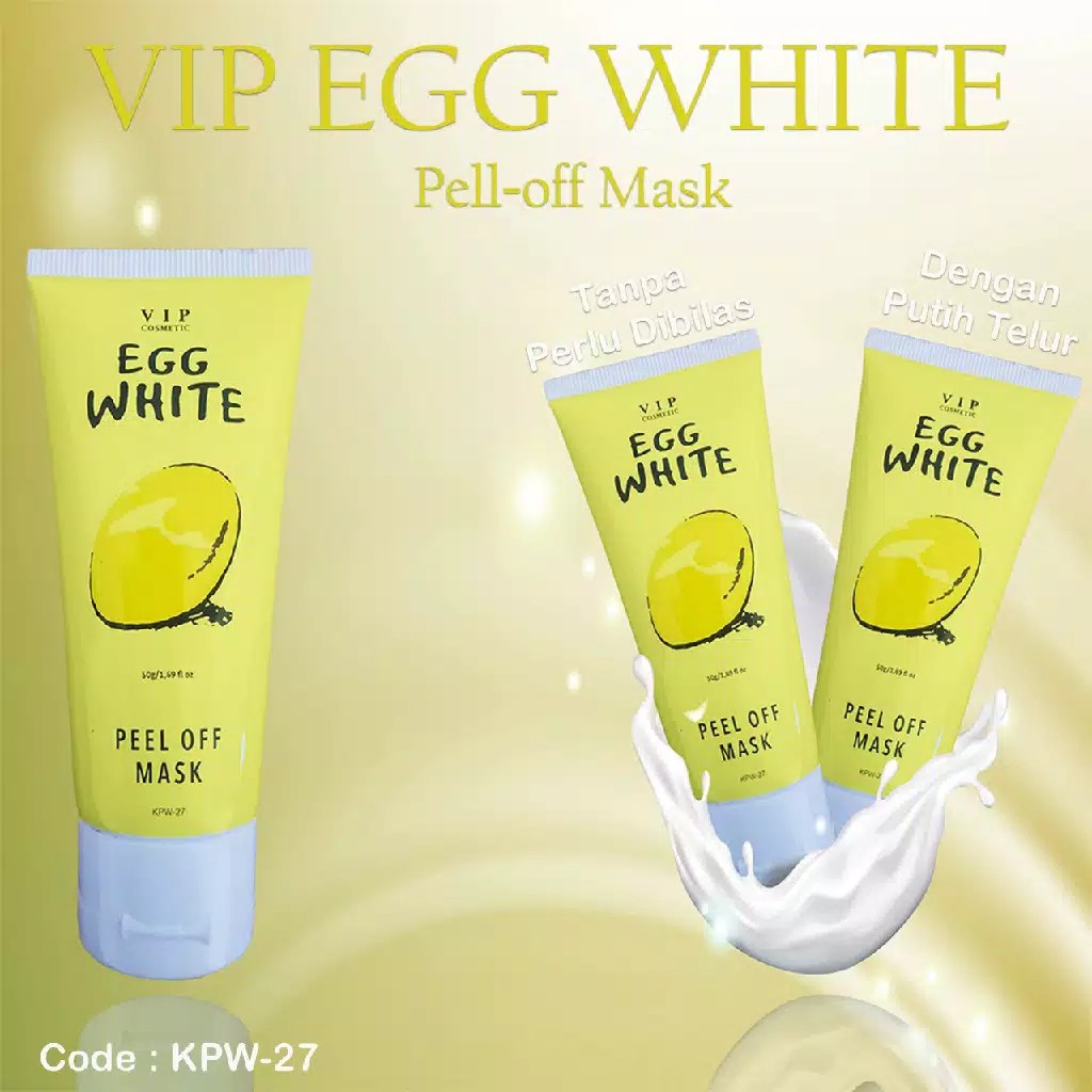 HANASUI Egg White Peel Off Mask Hanasui 80 Gram