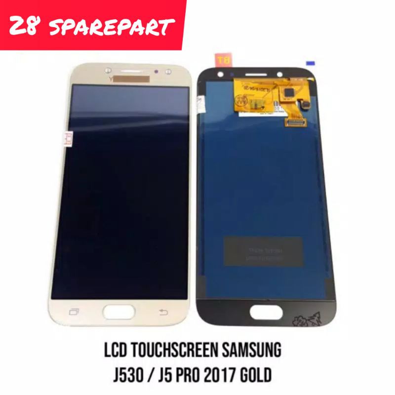 LCD FULLSET / LCD TOUCHSCREEN SAMSUNG J530 / J5PRO AAA + CONTRAS COMPLETE