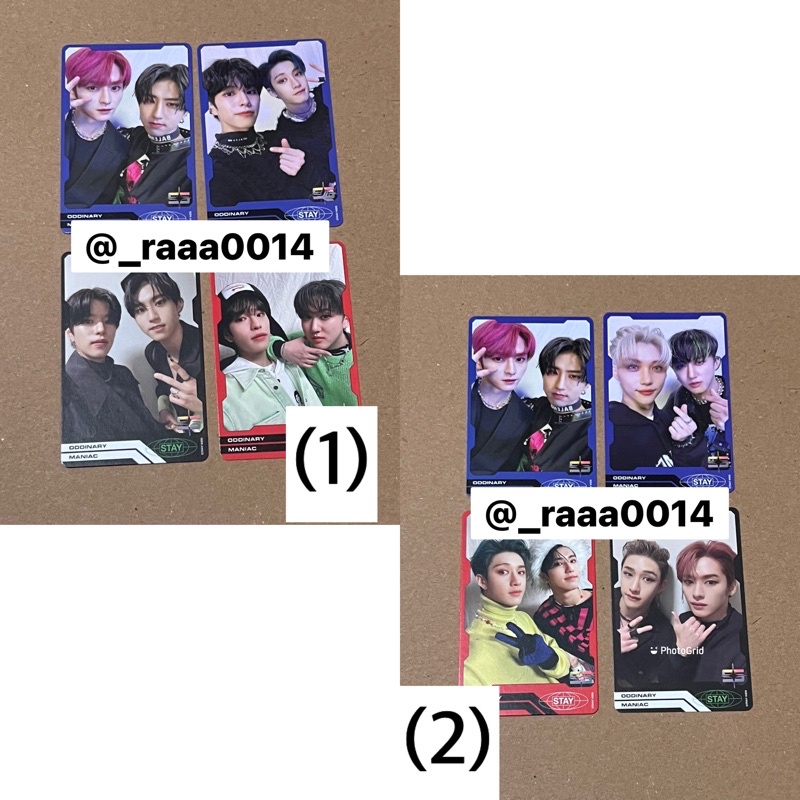 Stray Kids Oddinary Unit Minsung Chanmin Seungsung Seungbin Changlix ChanHan Banginho Photocards