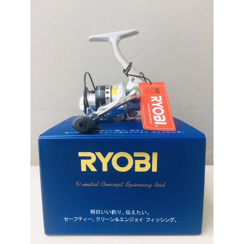 Reel Ryobi Smurf Power Handle 3+1BB 3kg 500 800 1000 Ril Spinning Japan Quality Original