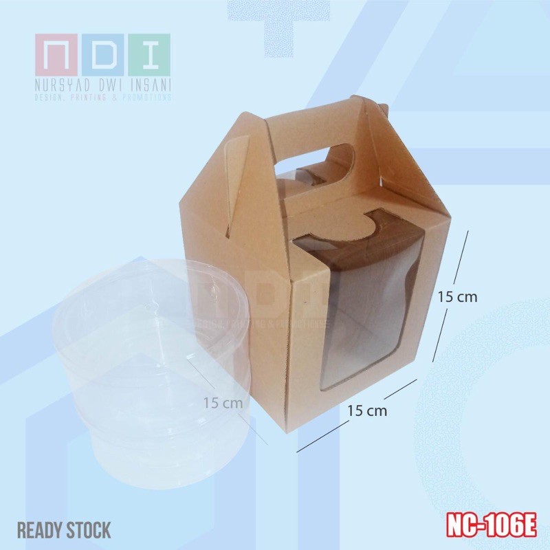 

DUS BOX CORRUGATED 1 PAK (ISI 20pcs) Uk. 15x15x15cm