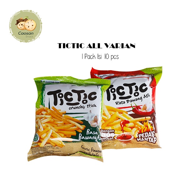 

Siantar Top Tictic Crunchy Stick 1 Pack (10 pcs)