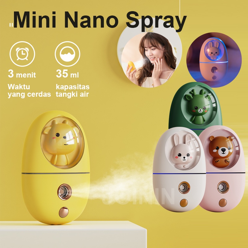 Nano Spray Wajah Nano Sprai Portable Nano Spray mini Mini Nano Spray /Mini Humidifier Nano/Bisa Untu