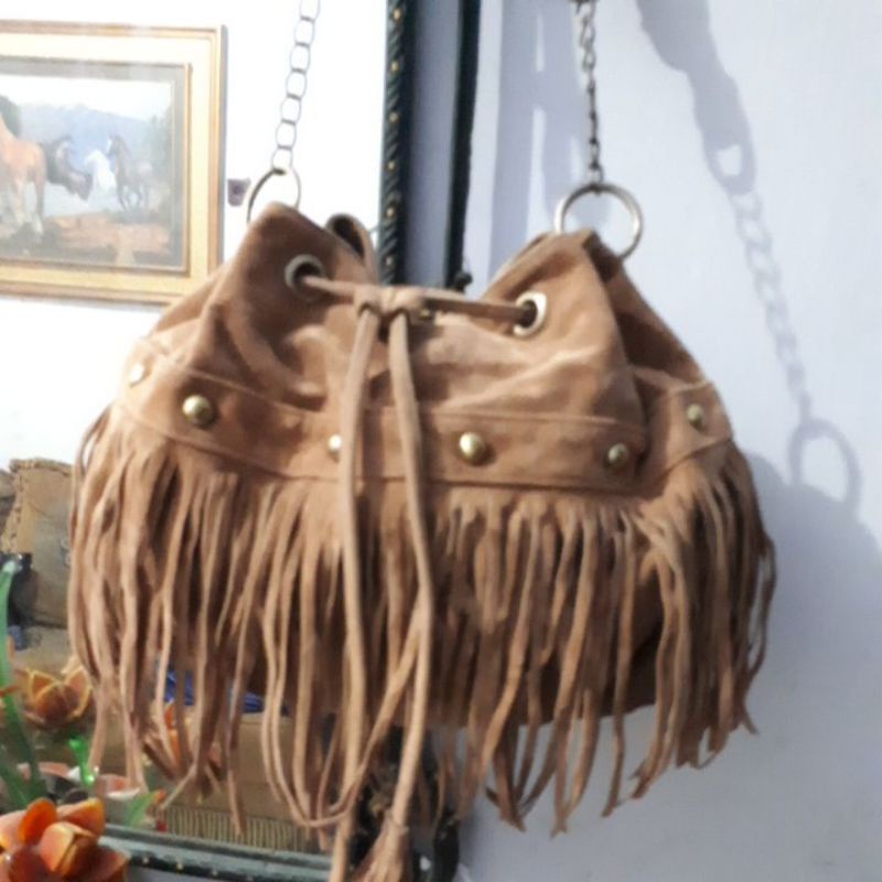 tas serut kulit preloved