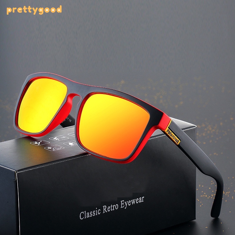 PrettygoodKacamata Hitam Mengemudi Pria/wanita Lensa Polarized Klasik -PD