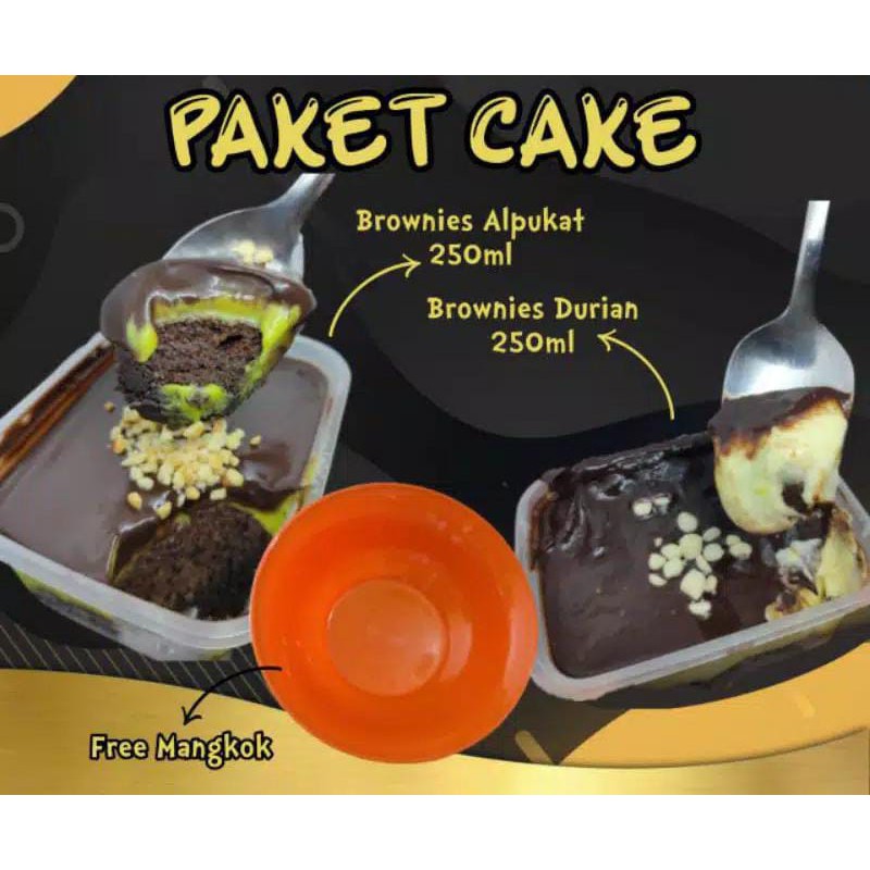 

paket cake lumer free mangkok