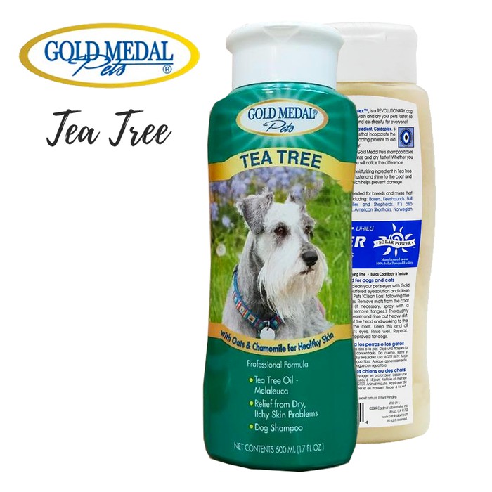 Jual Gold Medal Tea Tree Shampoo Obat Kutu Pet Dog Flea Tick Anjing Hewan Indonesia Shopee Indonesia