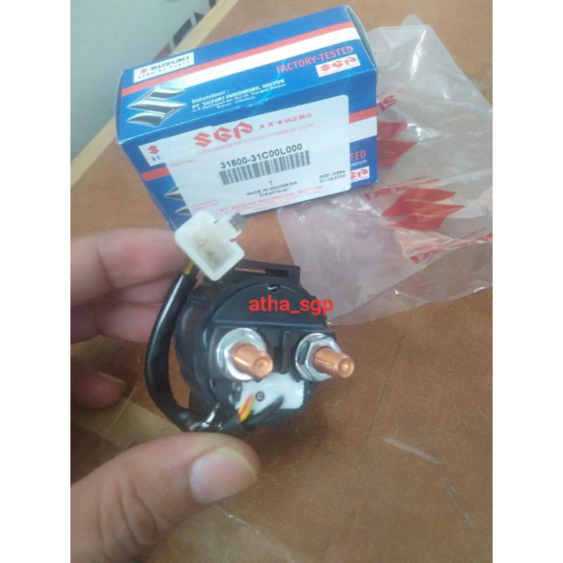 Relay stater bendik stater suzuki smash,shogun 110,shogun fd125,spin asli ori sgp-1