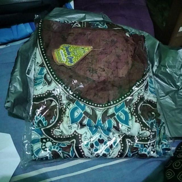 Terbaru Dan Terviral!!! Longdress Lowo Jumbo Sultan (kelelawar Mawar) Batik Pekalongan