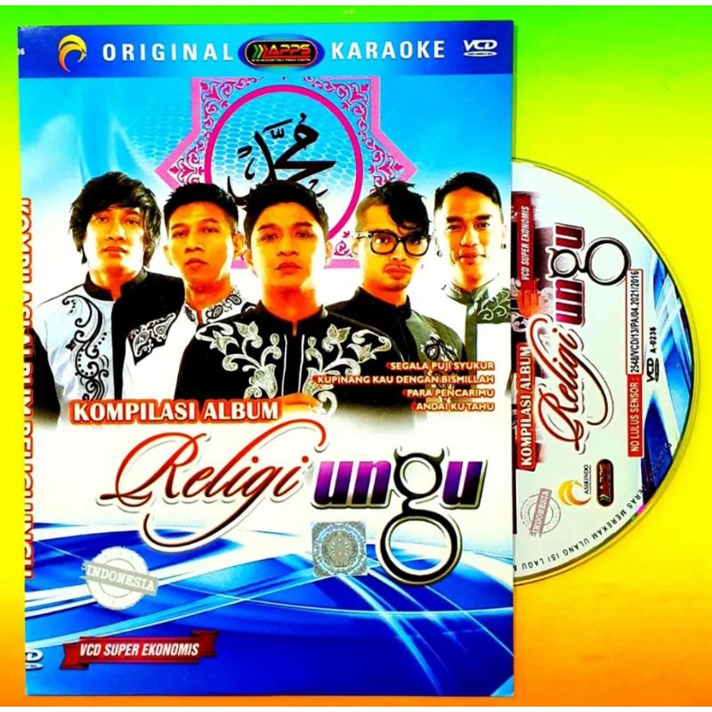 Kaset Video Karaoke Lagu Ungu Band Best Album Original