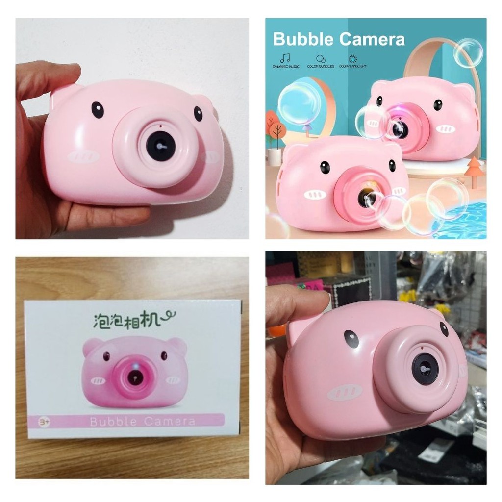 Mainan Kamera Pistol Air Gelembung Sabun  Bubble Gun 111124