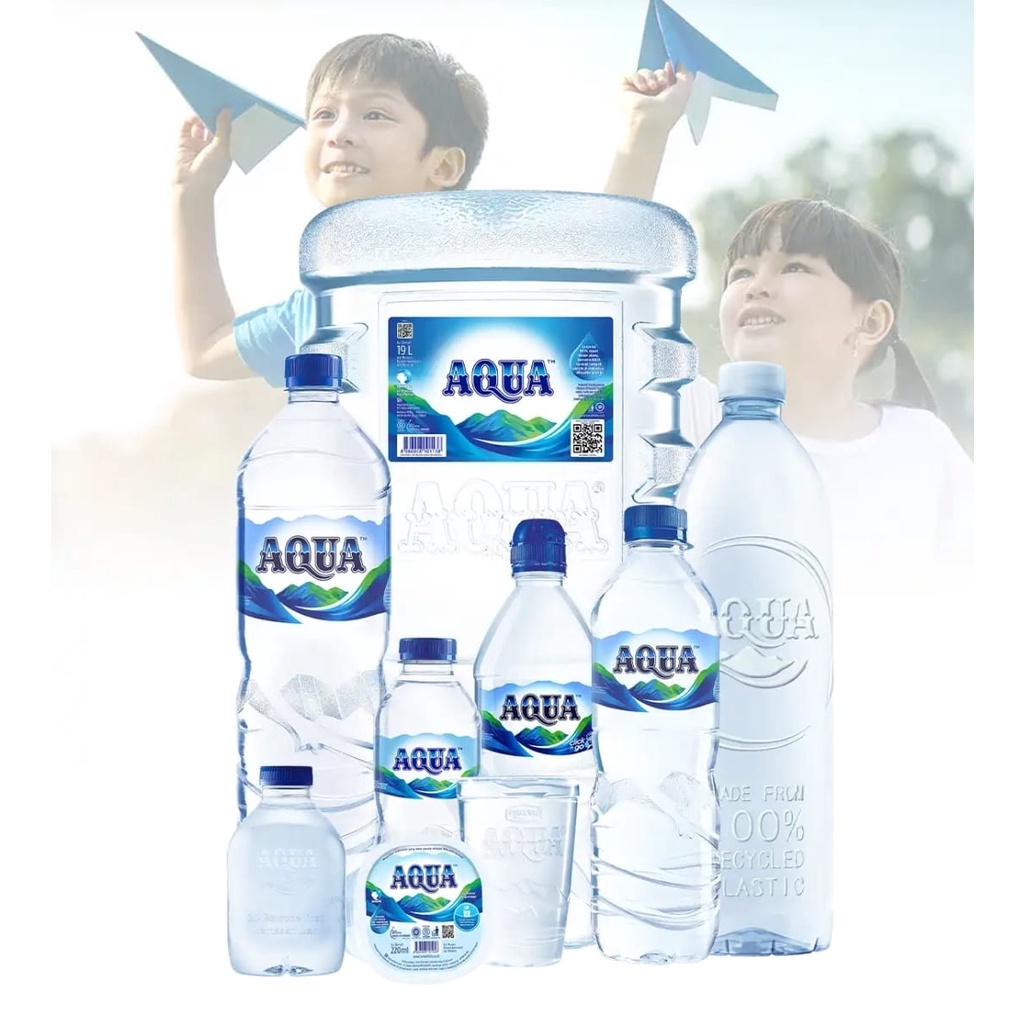 

Aqua 220ML 600ML 1500ML 19LT