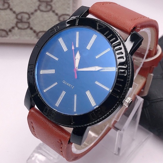 ✅COD JAM TANGAN PRIA KULIT MURAH FASHION COOL WATCH NEW NICE PRIA JAM TANGAN MURAH CEWEK M42