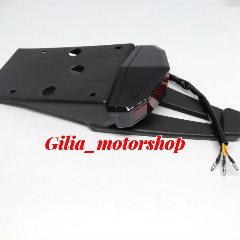 Stoplamp klx Buntut Spakbor Belakang Klx 3in1 Sen Lampu Stop Motor Klx 150 - Dtracker - Trail Lampu