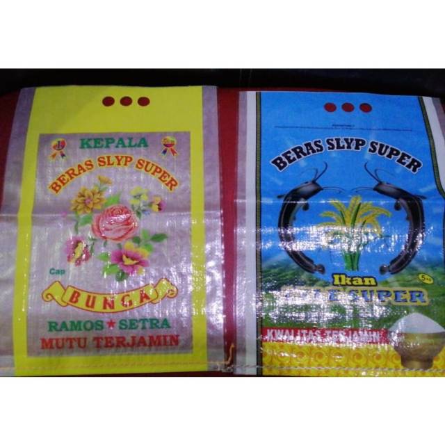  Karung  beras  laminasi  kemasan 5 kg  Shopee Indonesia