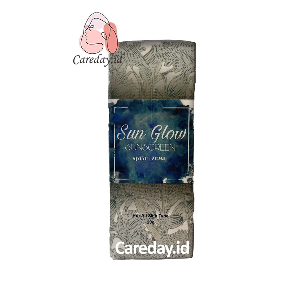 SUNGLOW SUN GLOW SUNSCREEN SPF 50 ORIGINAL MALAYSIA