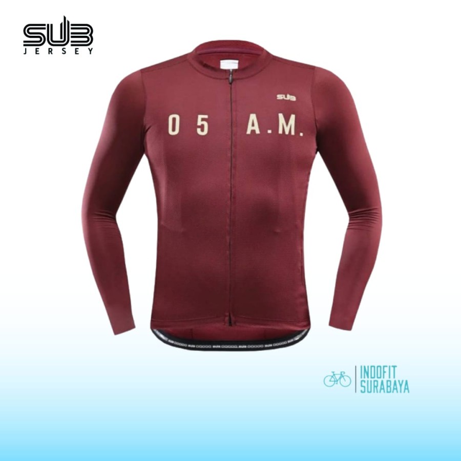 Jersey SUB Maroon 05AM New Edition Unisex Long Sleeve Subjersey