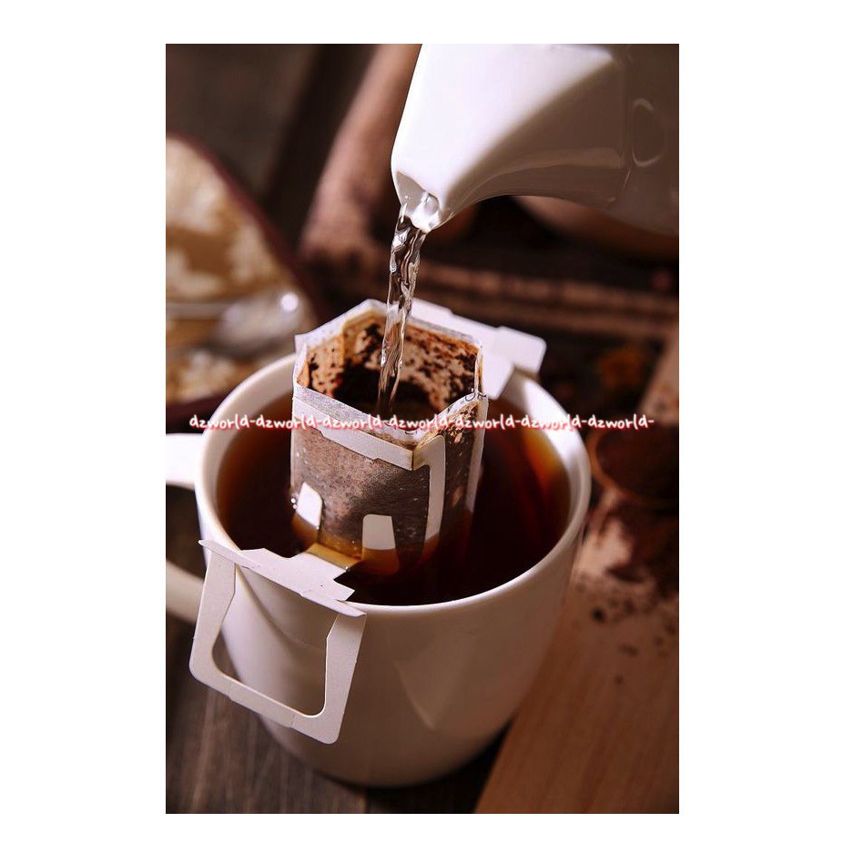 Esvenco Classic Blend Kopi Bubuk Dengan Drip Bag Kopi Hitam Instan dengan Saringan 70Gr