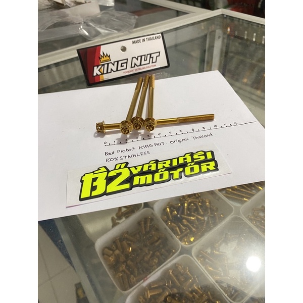 BAUT PROBOLT M6 X 10 BAUT DRAT 10 PANJANG 10cm