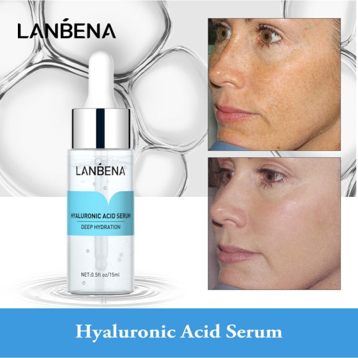 RADYSA -  LANBENA Hyaluronic Acid Deep Hydating / Serum Wajah Melembabkan Mengencangkan Hidrasi Memperbaiki Perawatan Kulit