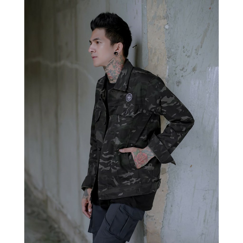 JAKET CAMO PREMIUM - JAKET PRIA CAMO - JAKET BGSR CAMO PREMIUM