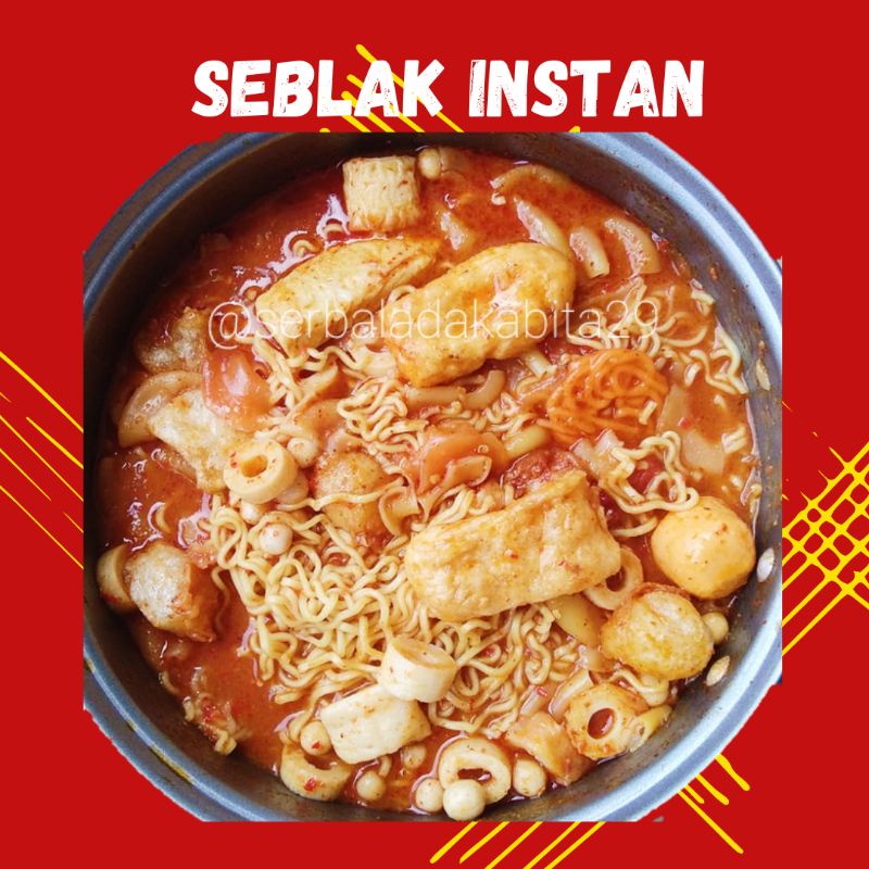 

SEBLAK INSTAN KOMPLIT/SEBLAK INSTAN/SEBLAK BANDUNG