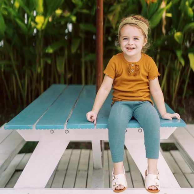 [Size 3-6Tahun] BOHOPANNA Kimi Short Top Atasan Anak Perempuan