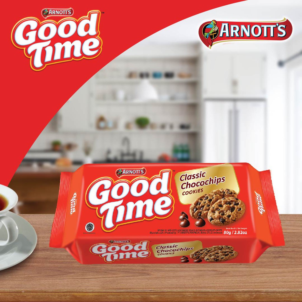 Good Time Cookies Classic Chocochips 80 gr