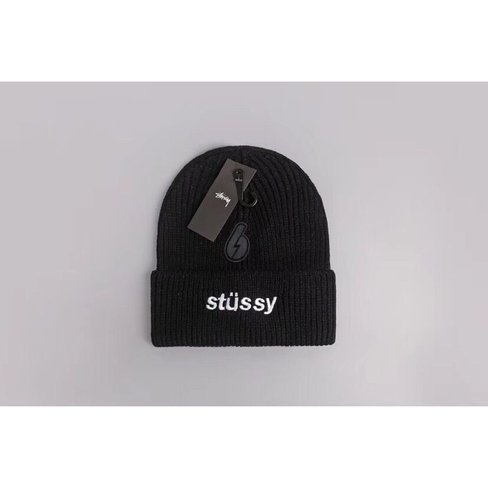 STUSSY BEANIE HAT TOPI KUPLUK ORIGINAL